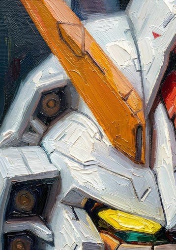 Boriani - Gundam, Oil limited edition 6/25