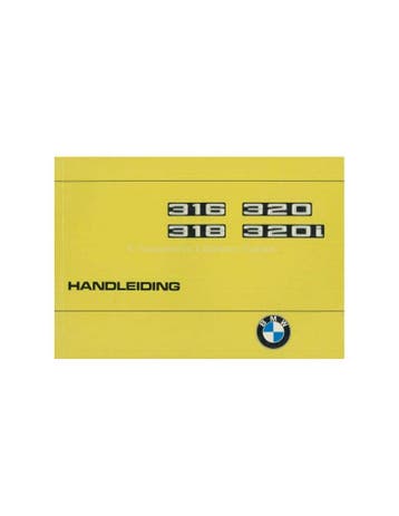 1975 BMW 3 SERIE INSTRUCTIEBOEKJE NEDERLANDS, Ophalen of Verzenden