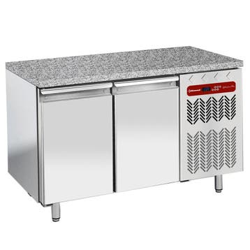 Koeltafel, geventileerd, 2 deuren EN 600x400 - Top in granie, Verzenden