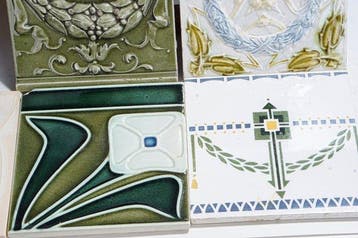 Art Nouveau Tegel (13) - Art Nouveau - 1900-1910 -