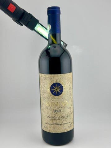 2005 Tenuta San Guido, Sassicaia - Super Tuscans - 1 Fles, Nieuw