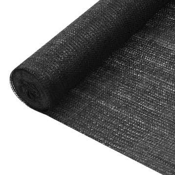 vidaXL Privacynet 75 g/m² 3,6x25 m HDPE zwart, Verzenden, Nieuw