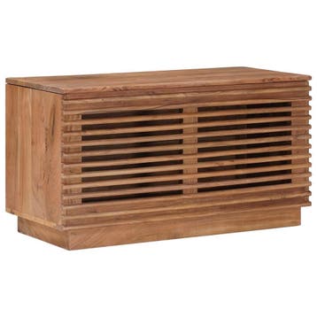 vidaXL Opbergbox Naturel 85 x 40 x 46 cm, Huis en Inrichting, Verzenden, Nieuw