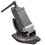 vidaXL Bankschroef met 2 assen kantelbaar 100 mm, Verzenden