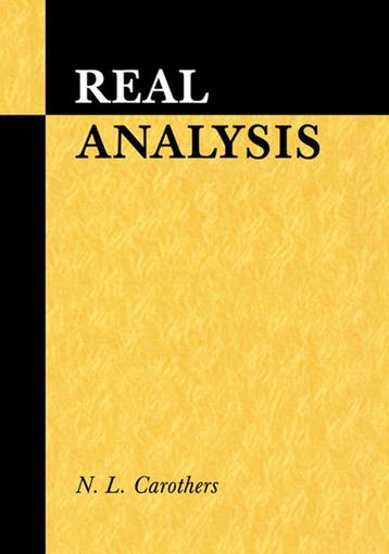 Real Analysis 9780521497565 N.L. Carothers, Livres, Verzenden, N.L. Carothers