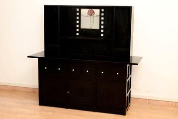 Cassina - Charles Rennie Mackintosh - Credenza - Hout, Glas