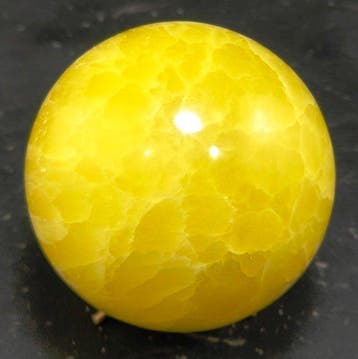 Super Unieke Natuurlijke Calciet Genezende Bol - Hoogte: 95