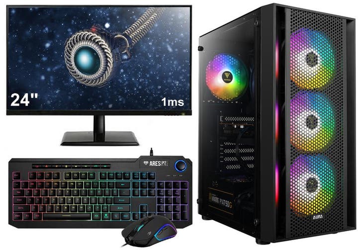 Ryzen 5 8500G 8e Generatie Game PC / Computer SET Complee..., Computers en Software, Desktop Pc's, Nieuw, Ophalen of Verzenden