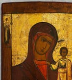 Icoon - Hout - Onze-Lieve-Vrouw van Kazan