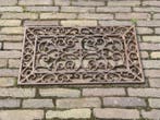 Architectonisch ornament - Charmante gietijzeren deurmat met