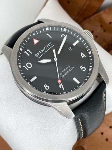 Bremont - Solo 43 Chronometer Automatic - SOLO43-WH-R-S -, Nieuw