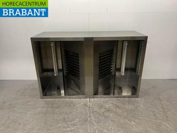 RVS Hakvoort Eilandafzuigkap 100 x 160 x 60 cm Horeca, Ophalen of Verzenden, Nieuw