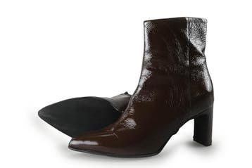 Manfield Enkellaarzen in maat 39 Bruin, Kleding | Dames, Bruin, Verzenden, Lage of Enkellaarzen, Zo goed als nieuw