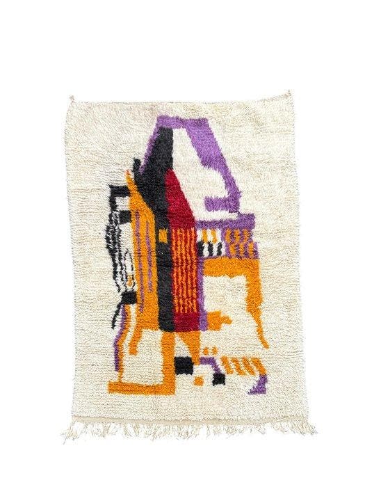 Marokkaanse Berber Tapijt - Moderne Marokkaanse Vloerkleed -, Maison & Meubles, Ameublement | Tapis & Moquettes