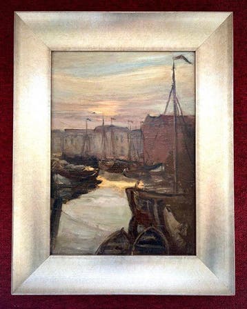 Atelier Jacob Henricus Maris (1837 - 1899) - Afgemeerde, Antiquités & Art