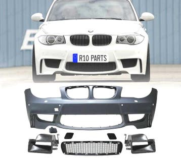 Pare Chocs Avant Pour Bmw E81 E82 E88 06-10 Look M1 Pdc + Co, Verzenden, Nieuw