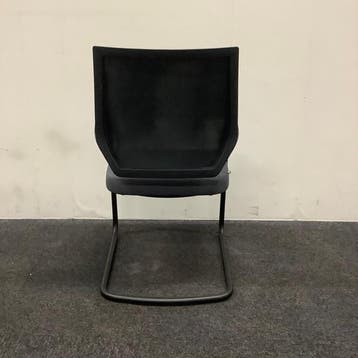 sedus Vergaderstoel / sledestoel, Antraciet - zwart