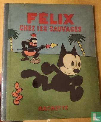 Felix de kat - Félix chez les sauvages - 1932, Boeken, Stripverhalen, Eén stripboek, Verzenden, Gelezen, Sullivan, Pat.