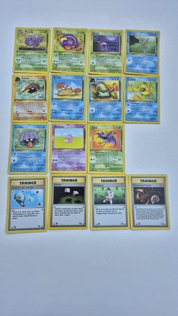Pokémon - 16 Card Première édition - WOTC - Fossil, Hobby & Loisirs créatifs, Jeux de cartes à collectionner | Pokémon