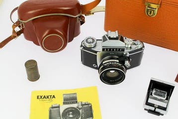 Exakta Varex IIb + Pancolar 2/50mm | Analoge camera, Nieuw