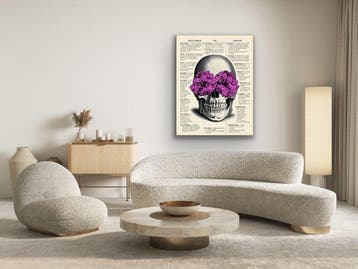 Eric Brumette - VANITY SKULL FACTORY - Toile L - LIMITED