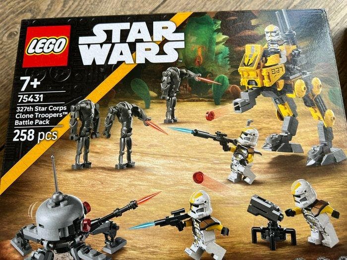 Lego Set - Star Wars - 75431 327th Star Corps Clone Troopers, Kinderen en Baby's, Speelgoed | Duplo en Lego
