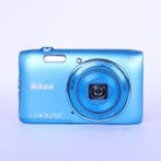 Nikon Nikon Coolpix S3600 Compact Digital Camera Blue +, Nieuw