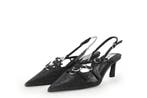 Steve Madden Slingbacks in maat 36 Zwart, Verzenden, Zwart, Steve Madden, Zo goed als nieuw