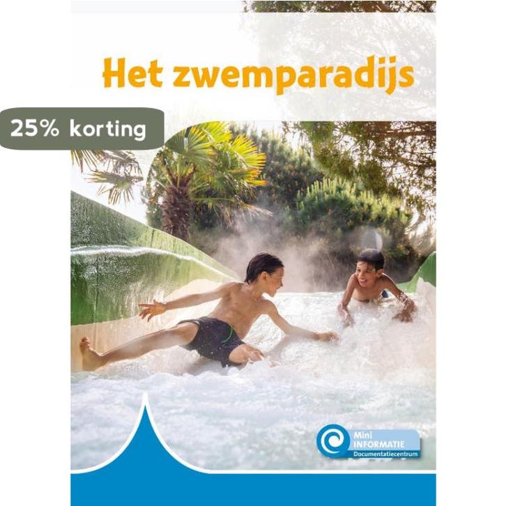 Het zwemparadijs / Mini-informatie / 484 9789086647866, Boeken, Kinderboeken | Jeugd | 10 tot 12 jaar, Zo goed als nieuw, Verzenden