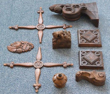 Ornement décoratif (7) - Pays-Bas, Antiquités & Art