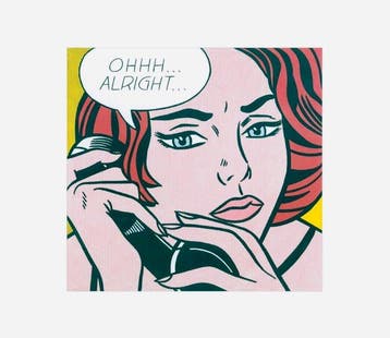 Roy Lichtenstein - “Ohhh...Alright..., 1964”. In uitstekende