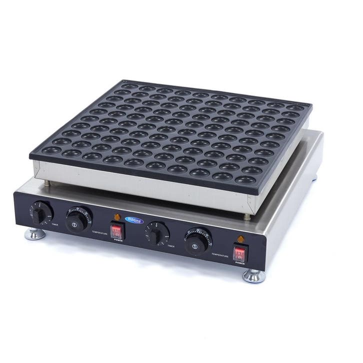 Poffertjesplaat | 50–300°C | RVS | Elektrisch | 3.2kW, Zakelijke goederen, Horeca | Keukenapparatuur, Nieuw in verpakking, Verzenden