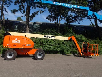 Veiling: Telescoophoogwerker JLG 460SJ Diesel 16.09m 2006, Ophalen