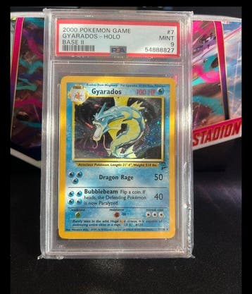 Pokémon - 1 Graded card - Léviator 6/102 Foil, Holo - PSA 9