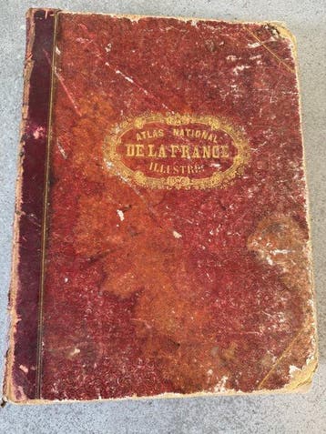 World - Frankrijk en koloniën; V. Levasseur - Atlas national, Nieuw