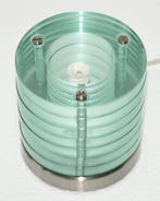 Tafellamp - Staal, Glas - H 10,5 cm