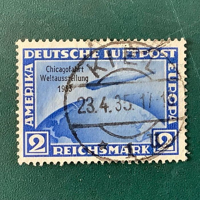 Duitse Rijk 1933 - 2 Mark Chicagofarth - Michel 497, Postzegels en Munten, Postzegels | Europa | Duitsland