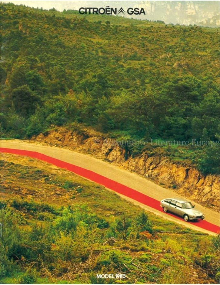 1980 CITROËN GSA BROCHURE NEDERLANDS, Boeken, Auto's | Folders en Tijdschriften, Ophalen of Verzenden