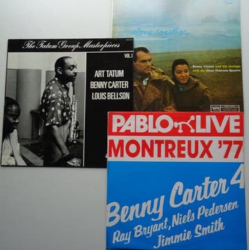 Benny Carter ; Art Tatum - 6 Albums - Diverse titels - LP