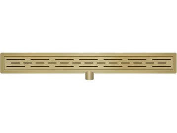 Veiling - Drain douchegoot met flens 70 cm. - geborsteld gou, Nieuw