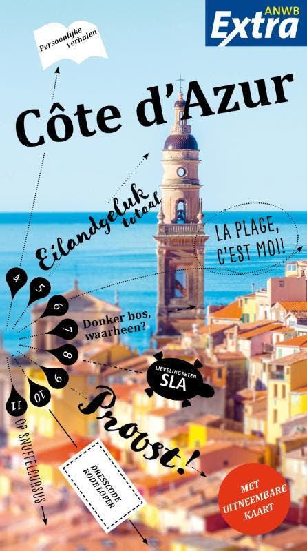 Cote dAzur / ANWB Extra 9789018044138 Klaus Simon, Livres, Guides touristiques, Envoi