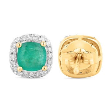 Oorbellen - 14 karaat Geel goud, 14 kt. - 1.28ct. tw., Nieuw