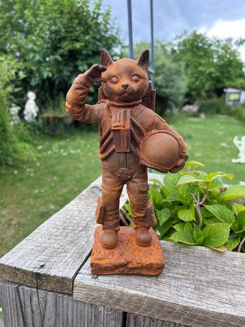 Ornement décoratif - Europe - statue de chat astronaute
