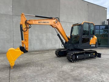 Veiling: Midigraafmachine Hyundai R60VS Diesel 2016, Ophalen