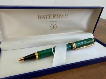 Waterman - Man 100 Patrician jade gre - Balpen, Nieuw