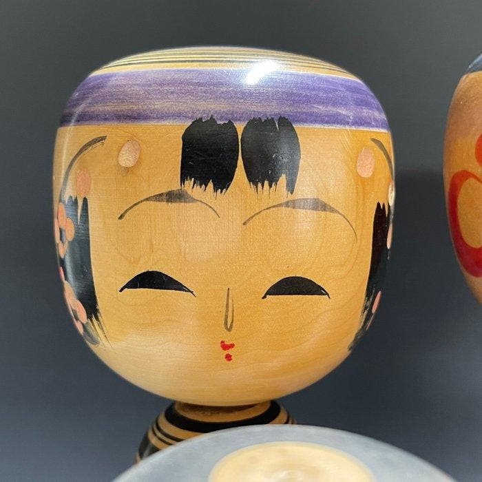 Traditionele Kokeshi / Dento Kokeshi-poppen - Japan - Shwa, Antiquités & Art, Antiquités | Autres Antiquités