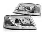 LED DRL koplampen Chrome geschikt voor VW T5, Auto-onderdelen, Verzenden, Nieuw, Volkswagen