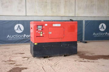 Veiling: Generator Himoinsa HYW-45 Diesel 45kVA 2010, Ophalen