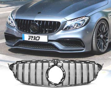 CALANDRE MERCEDES W205 18-21 LOOK SPORT NOIR BRILLANT, Verzenden, Nieuw