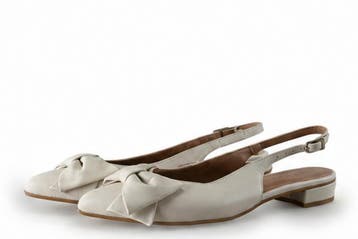 Lina Locchi Slingbacks in maat 41 Beige, Lina Locchi, Verzenden, Beige, Zo goed als nieuw